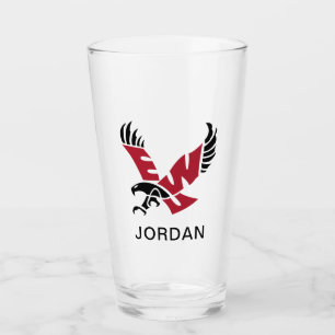 EWU Eagle Logo Glass