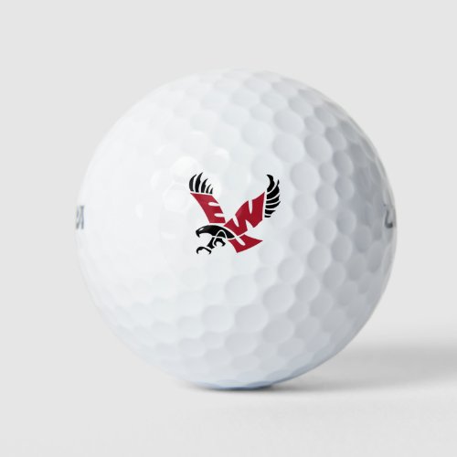 EWU Eagle Logo Golf Balls