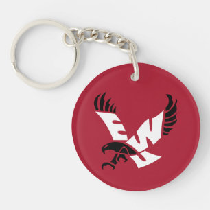 EWU Eagle Logo Keychain