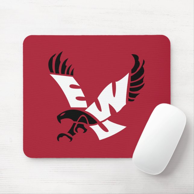 EWU Eagle Logo Mouse Pad (With Mouse)