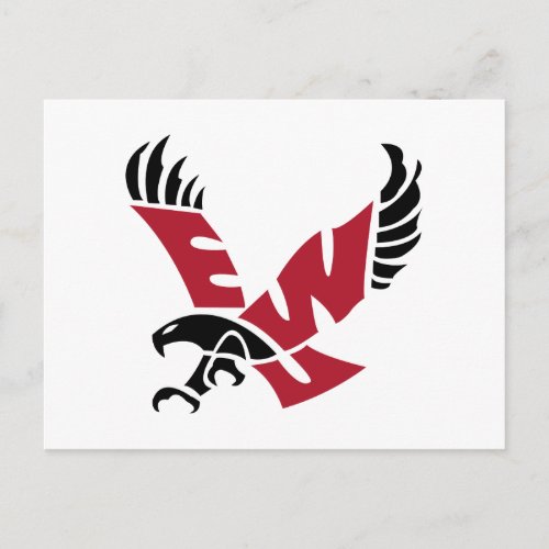 EWU Eagle Logo Postcard