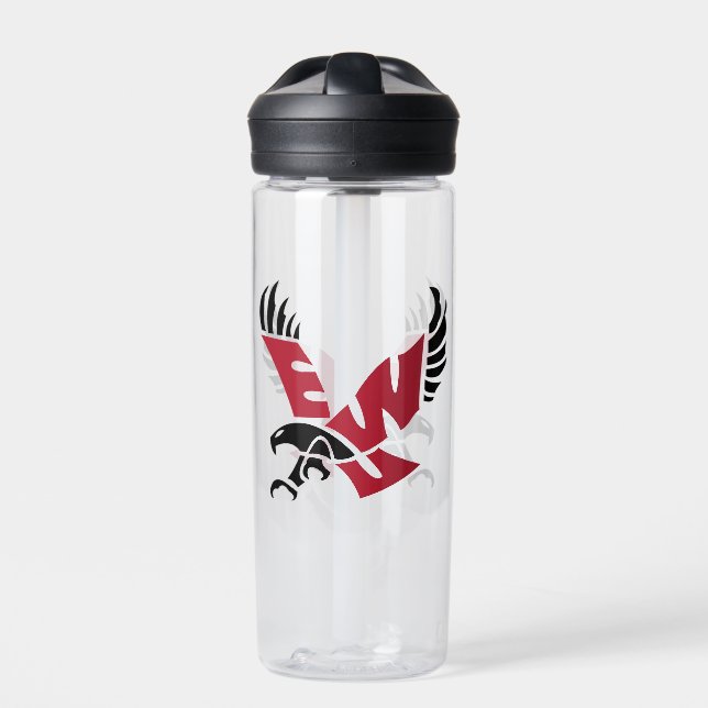 EWU Eagle Logo Water Bottle (Front)