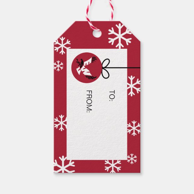 EWU Holiday Gift Tags (Front)