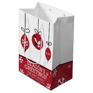 EWU Holiday Medium Gift Bag