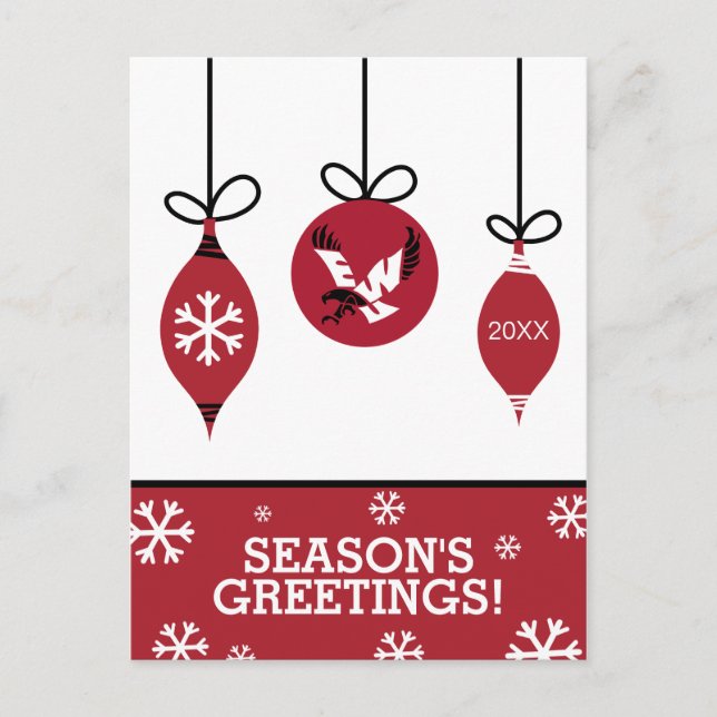 EWU Holiday Postcard (Front)