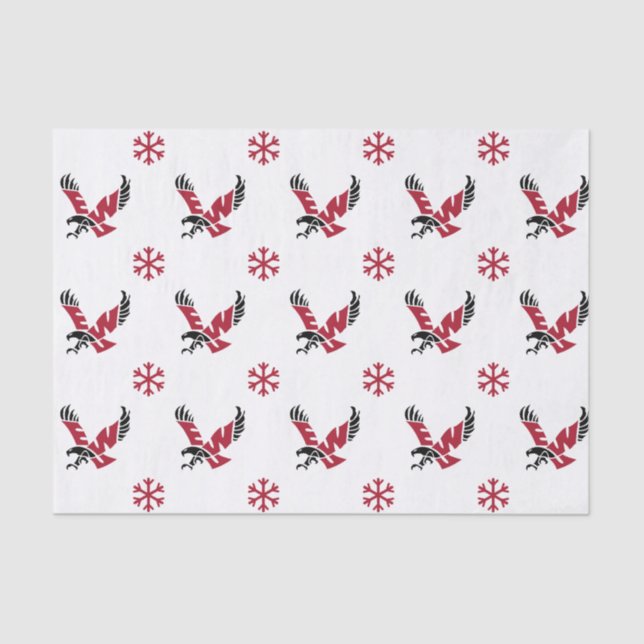 EWU Holiday Tissue Paper (Front)