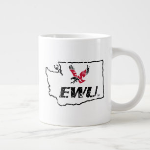 EWU State Love Giant Coffee Mug