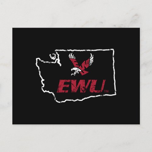 EWU State Love Invitation Postcard