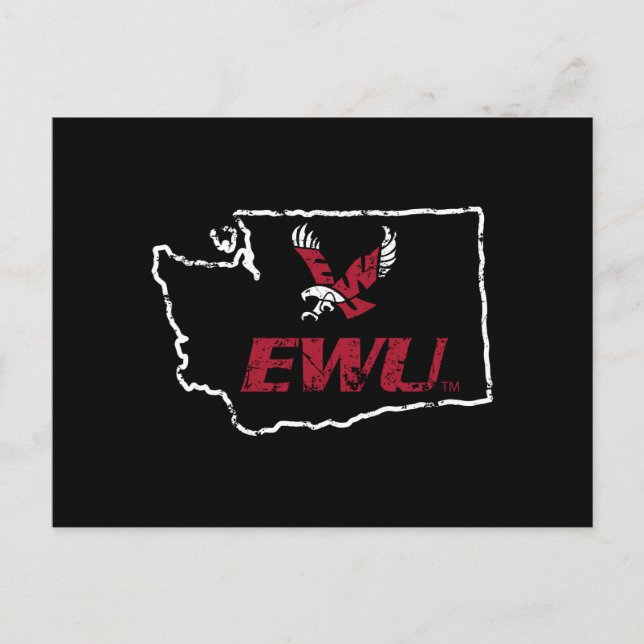EWU State Love Invitation Postcard (Front)