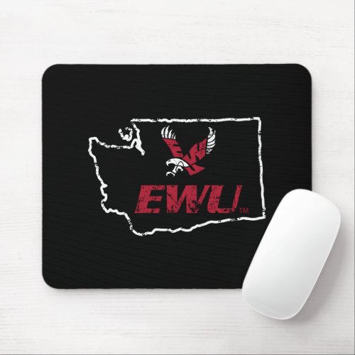 EWU State Love Mouse Pad