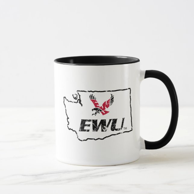EWU State Love Mug (Right)