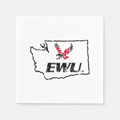 EWU State Love Napkins