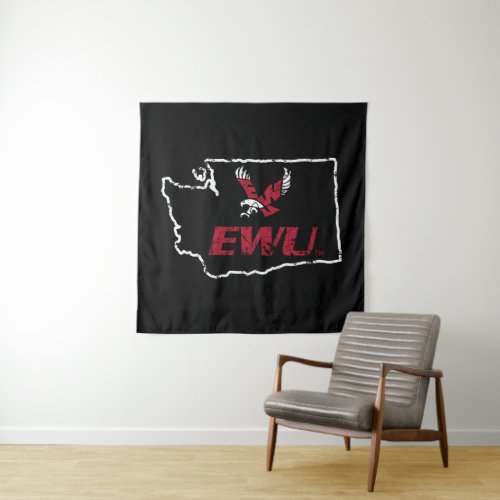 EWU State Love Tapestry