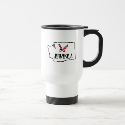 EWU State Love Travel Mug