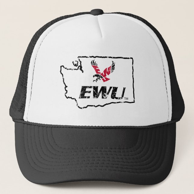 EWU State Love Trucker Hat (Front)