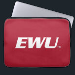 EWU Wordmark Laptop Sleeve<br><div class="desc">Check out these Eastern Washington University designs! Show off your Eastern Washington pride with these new University products. These make the perfect gifts for the EWU student, alumni, family, friend or fan in your life. All of these Zazzle products are customizable with your name, class year, or club. Go Eags!...</div>