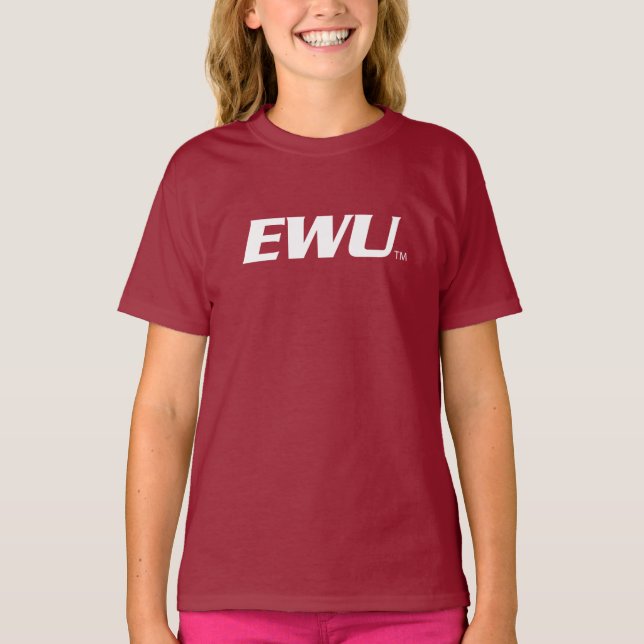 EWU Wordmark T-Shirt (Front)