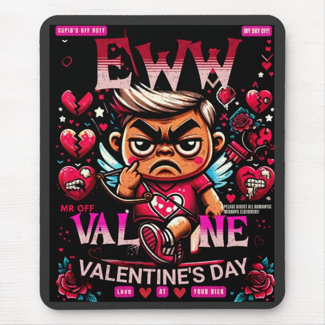Eww Valentine's Day Gifts Mouse Pad (Front)