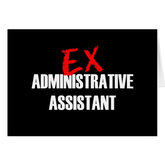 EX ADMIN ASST CARDS (Front Horizontal)