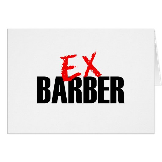 EX BARBER LIGHT CARDS (Front Horizontal)