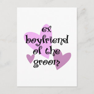 Ex-Boyfriend of the Groom Postcard