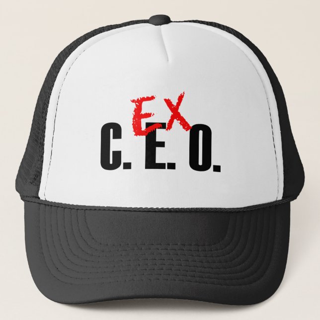 EX CEO LIGHT TRUCKER HAT (Front)
