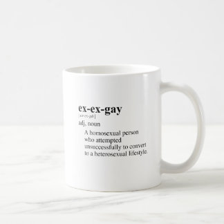 EX-EX-GAY COFFEE MUG