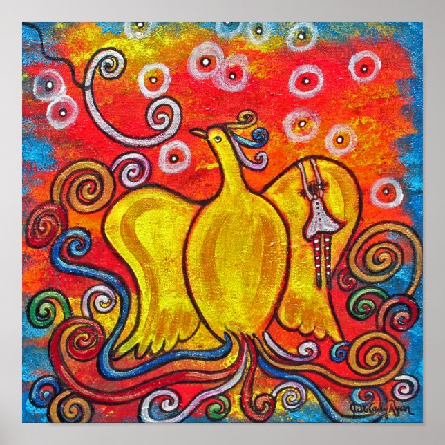 Ex Flammis Clarior, Out of Flame, Brightness Poster (Front)