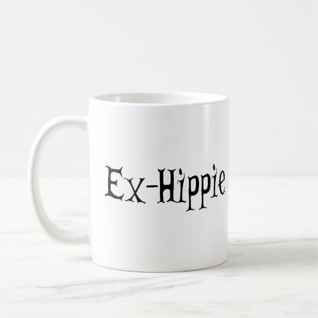 ex-hippie coffee mug (Left)