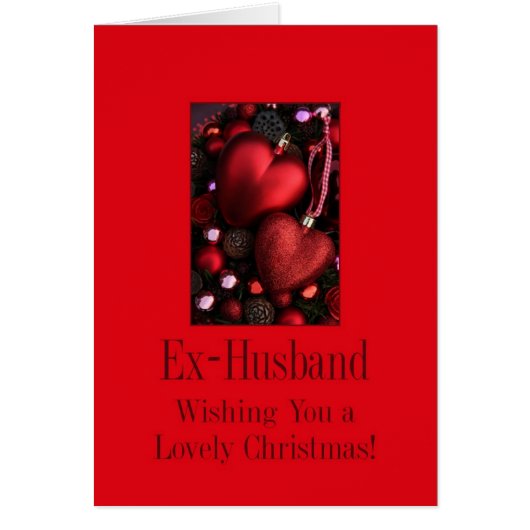 Ex-Husband Christmas Card (Front)