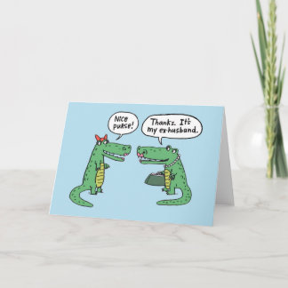 Ex-husband - Greeting Card