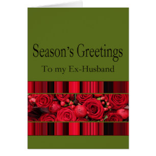 Ex-Husband Merry Christmas Cards
