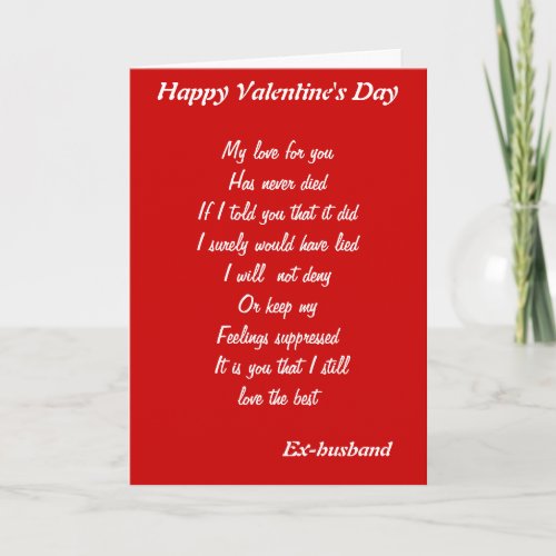 Ex_husband valentines day cards