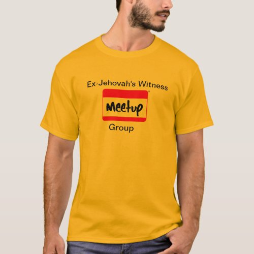 Ex_JW Meetup Group T_shirt