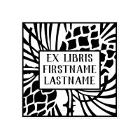 Custom Library Book Stamp - Ex Libris - Bookplate