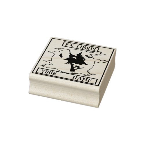 Ex Libris Bookplate Rubber Stamp