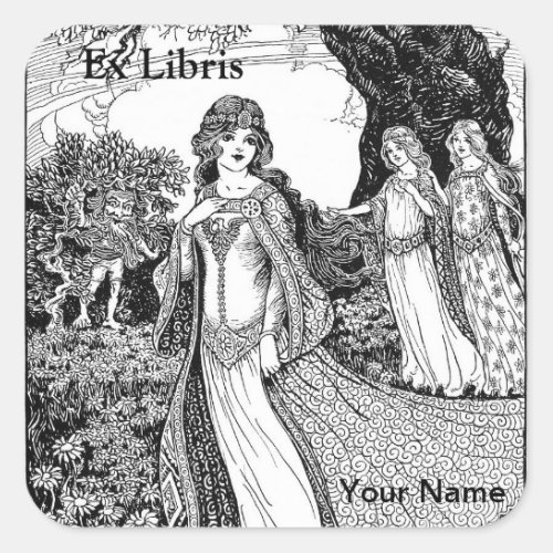 Ex Libris Bookplate with your name personalized