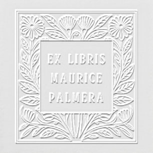 Ex Libris Custom Book Library Embosser