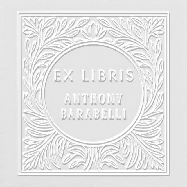 Ex Libris Custom Book Library Embosser (Design)