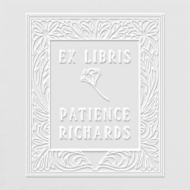 Ex Libris Custom Book Library Embosser (Design)