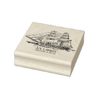 2 by 2 Wood Rubber Stamp –