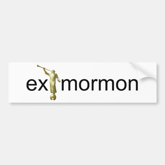 Ex-Mormon Bumper Sticker (Front)