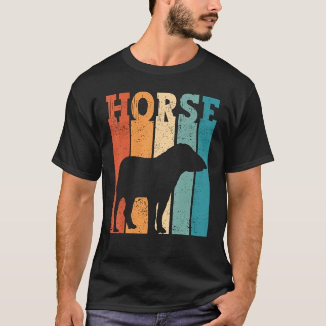 Ex Mormon Tapir Horse LDS Retro Exmo Horse_2 T-Shirt (Front)