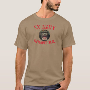 Ex Navy Elephant Seal T-Shirt