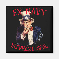 Ex Navy Elephant Seal Trip Vacation Dinner HZ