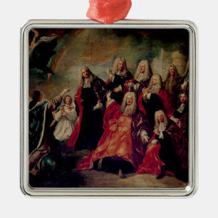 Ex-Voto.Corps de Ville Demand Return Metal Ornament