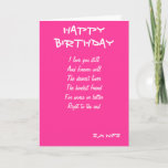 Ex-wife birthday cards<br><div class="desc">birthday greeting cards with dedication to a special ex-wife</div>