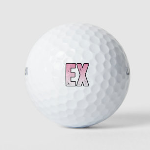 ex wife ex husband golf balls