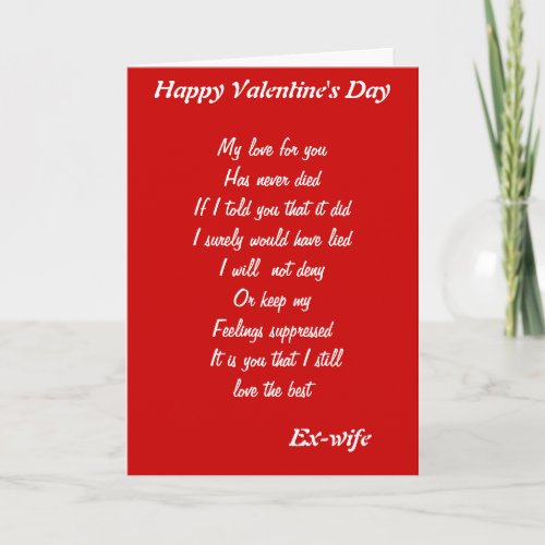 Ex_wife valentines day cards