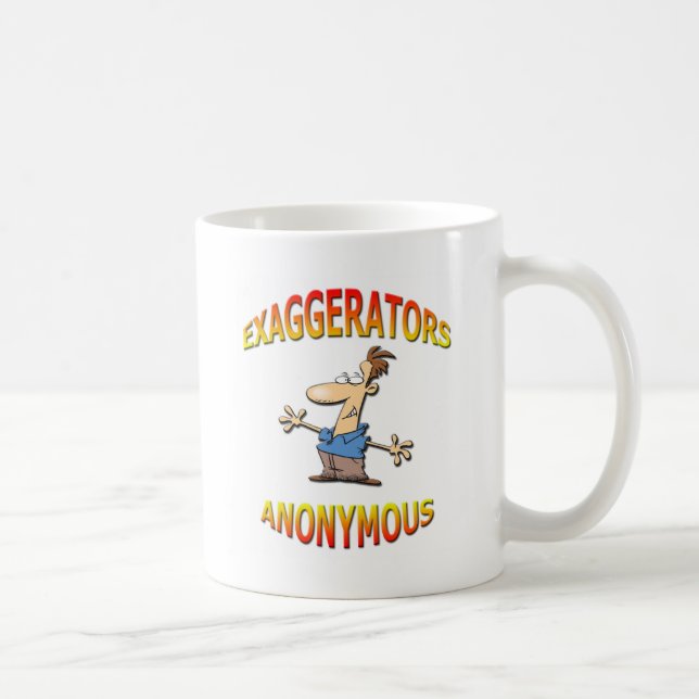 Exaggerators Anonymous Swag Coffee Mug (Right)